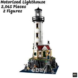 NEW Motorised Lighthouse 2,065 Pieces Fun Engineering Challenge for Children