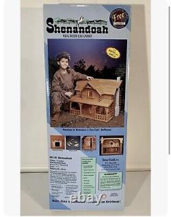 NEW, OPEN BOX, 1996, Vintage Dura-Craft Shenandoah Real Wood Log Cabin SD 185