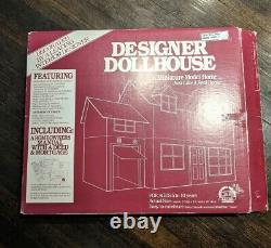 NEW OPEN BOX Litho Pack Dollhouse DIY with HOMEOWNERS BOOK Made in CANADA