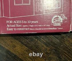 NEW OPEN BOX Litho Pack Dollhouse DIY with HOMEOWNERS BOOK Made in CANADA