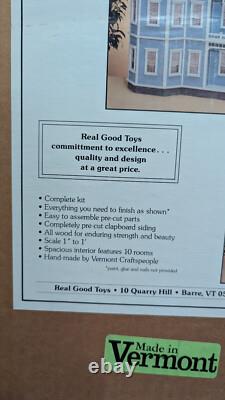 NEW Real Good Toys Wooden Dollhouse Kit The Newport Batrie DH 71K 112 Realgood