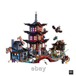 NEW Temple of Airjitzu 2028 Pieces Building Set for Kids and Collectors