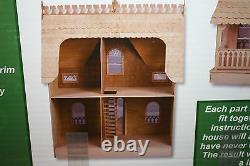 NEW The Arthur Wooden Dollhouse Kit greenleaf Victorian House 1 Scale