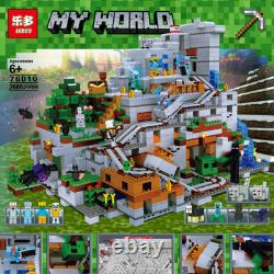 NEW The Mountain Cave Minecraft 21137 Pcs 2688 Building Set Bricks Toys Gift