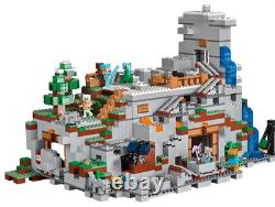 NEW The Mountain Cave Minecraft 21137 Pcs 2688 Building Set Bricks Toys Gift