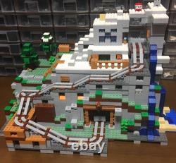 NEW The Mountain Cave Minecraft 21137 Pcs 2688 Building Set Bricks Toys Gift