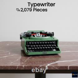 NEW Typewriter 2,079 Pieces Classic Vintage Office Decor Model Kit