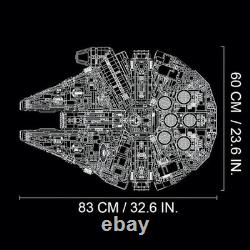 NEW UCS Millennium Falcon 75192 Building Block Toy Gift Set (7541 PCS)