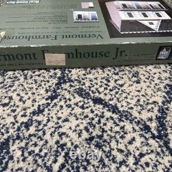 NEW Vermont Farmhouse Jr Wooden Dollhouse Kit by Real Good Toys #MM-JM401 SEALED