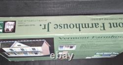 NEW Vermont Farmhouse Jr Wooden Dollhouse Kit by Real Good Toys #MM-JM401 SEALED