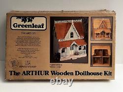 NEW Vintage 1981 Greenleaf USA Victorian Gingerbread Wooden Dollhouse Kit NIB
