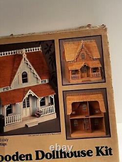 NEW Vintage 1981 Greenleaf USA Victorian Gingerbread Wooden Dollhouse Kit NIB