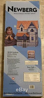 NEW Vintage Dura-Craft NEWBERG NB180 Dollhouse Miniature Mansion SEALED / NIB