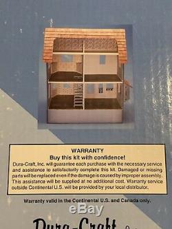 NEW Vintage Dura-Craft NEWBERG NB180 Dollhouse Miniature Mansion SEALED / NIB