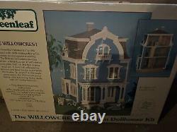 NEW Vintage Greenleaf The WILLOWCREST Wooden Dollhouse Kit Victorian Rare HTF