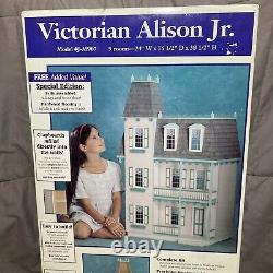 NEW Vintage Victorian Alison Jr. Model J-M907 Wopd Doll House Kit