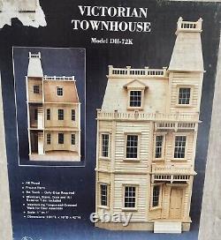 NEW Vintage Victorian Townhouse Dollhouse Kit