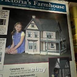 NIB Real Good Toys Dollhouse Kit Victoria's Farmhouse. Model JM-1065