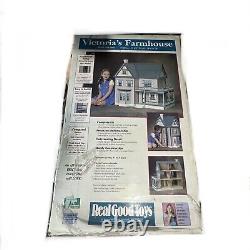 NIB Real Good Toys Dollhouse Kit Victoria's Farmhouse. Model JM-1065