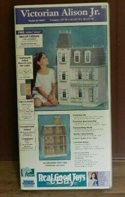 NIB Victorian Alison Jr. Model #J-M907 Doll House Kit 38.5 x 24 x 16.5