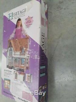 NIB Vintage Dura-Craft Mansion Dollhouse Kit Heritage HR 560