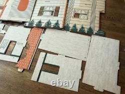 NOS, NIB, Vintage 1970 Carol Wright Gifts Cardboard Dollhouse Kit