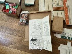 NOS, NIB, Vintage 1970 Carol Wright Gifts Cardboard Dollhouse Kit