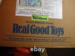 NOS New Concept Doll House Kit NC-1003 with Finishing Kit Real Good Toys Vermont