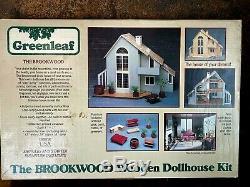 NOS The Brookwood Dollhouse Kit in Box by Greenleaf Dollhouses Made in USA