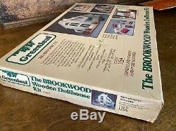 NOS The Brookwood Dollhouse Kit in Box by Greenleaf Dollhouses Made in USA