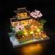 New DIY Fairyland Dollhouse Large Wooden Building Mini House for Adult Gifts