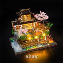 New DIY Fairyland Dollhouse Large Wooden Building Mini House for Adult Gifts