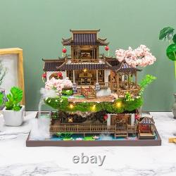 New DIY Fairyland Dollhouse Large Wooden Building Mini House for Adult Gifts