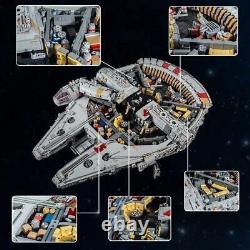 New Diy Star Wars Millennium Falcon 75192 Pcs 7258 Building Blocks Set Toys Kids