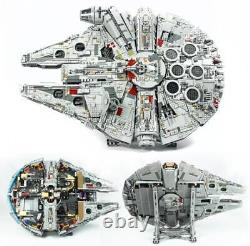 New Diy Star Wars Millennium Falcon 75192 Pcs 7258 Building Blocks Set Toys Kids