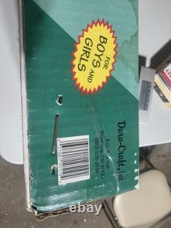 New Dura-Craft Pioneer Log Cabin Miniature Dollhouse #PR 179 Real Wood Vintage