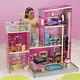 New KidKraft Modern Uptown Wood Barbie Dollhouse 35 Pieces Furniture Playset