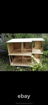 New! Modern Wooden Apartments Dollhouse DIY Kit Type III Scale 112 Dollhouse
