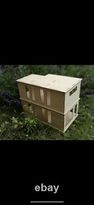 New! Modern Wooden Apartments Dollhouse DIY Kit Type III Scale 112 Dollhouse