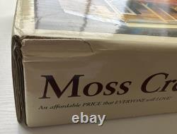 New Moss Creek Log Cabin Dollhouise J535 4 Rooms 24x17x21 Real Good Toys