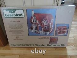 New Sealed Vintage 1983 The Glencroft Wooden Dollhouse Kit By Greenleaf #8001