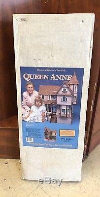 New Sealed Vintage Dura-craft Queen Anne Victorian Doll House Kit #575