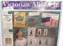 New Sealed! Vintage Victorian Alison Jr 9 Rooms Doll House Kit Model J-MP 907