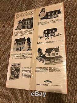 New VINTAGE SKILCRAFT 1979 CAPE COD DOLL HOUSE AND FURNITURE KIT #645