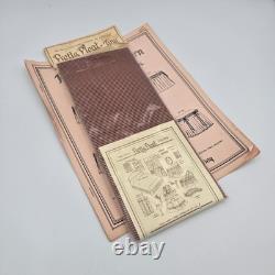 New Vintage Pretty Pleat-tiny Dollhouse Pleater 1/ 2-1 d. Anne Ruff With Instru