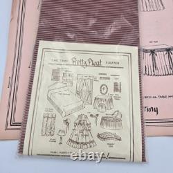 New Vintage Pretty Pleat-tiny Dollhouse Pleater 1/ 2-1 d. Anne Ruff With Instru