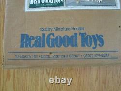 New Vintage Real Good Toys Front Opening Shop Dollhouse Kit 112 Wood