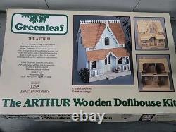 New Vtg. Greenleaf The Arthur Wooden Doll House Kit 1981 No. 8012 (USA) Read