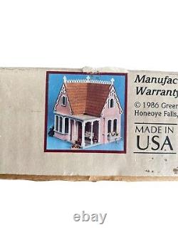 New Wooden Dollhouse Kit Greenleaf Coventry Cottage Factory Sealed Withfurniture