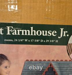 New in Open Box Vermont Farmhouse Jr. J-M4017 Real Good Toys Dollhouse Kit
